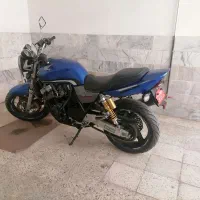 موتور cb 400 هایپر مدل 2004 رنگ آبی سالم مرتب