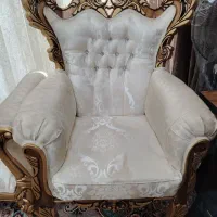 مبل سلطنتی عروس (نو) 9 نفره|مبلمان خانگی و میز عسلی|نجفآباد, طالقانی|دیوار