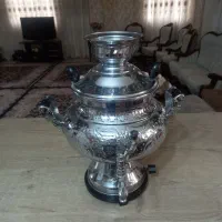 سماور گازی ۸لتی در حد نو خیلی کم کار کد