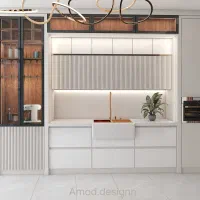 کابینت ودکوراسیون|کتابخانه، شلف، قفسه‌های دیواری|مریوان, |دیوار