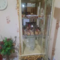 گنجه دوطبقه شیک سالم بدون شکستگی|بوفه، ویترین، کنسول|مشهد, موسوی قوچانی|دیوار