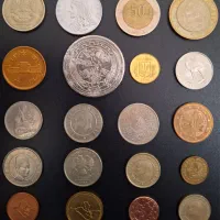 سکه های زیباوبدون تکرار خارجی۲۰عدد