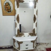 آینه کنسول ساعت|آینه|ماهدشت, |دیوار