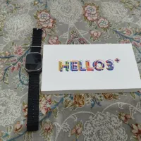 ساعت هوشمند اولترا متالیک مدل HELLO