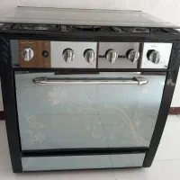 اجاق گاز طرح فر فجر استیل با فندک و تایمر