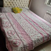 سرویس خواب دونفره به همراه دراور و تشک|تخت و سرویس خواب|تهران, دریان‌نو|دیوار