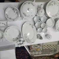 54پارچه چینی آشپزخانه 6نفره نو|ظروف سرو و پذیرایی|شاهین دژ, |دیوار