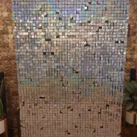 بکگراند پرده پولکی حلقه کیک