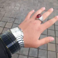 انگشتر نقره رکاب صفوی دست ساز 25.80 گرمی