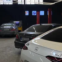 بالون عقب بنز بی ام و پورشه benz