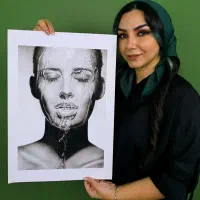 آموزش طراحی و نقاشی سیاه قلم هایپررئال