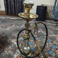 قلیان برنجی طلایی|کلکسیون و سرگرمی|رشت, علی آباد|دیوار