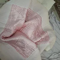 لحاف ساتن دونفره همراه با تشک دو نفره