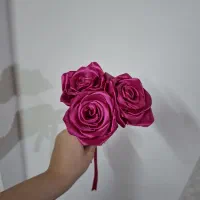 سفارش ساخت گل رُز مصنوعی پذیرفته می‌شود|صنایع دستی و سایر لوازم تزئینی|بندر انزلی, چهارفریضه|دیوار