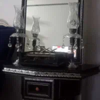 آیینه وشمعدان درحد نو سالم