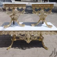 میز عسلی برنز