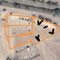 زمین 400 متری روستای مقسم تخت