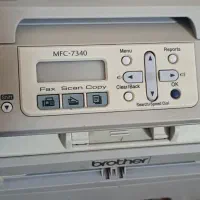 دستگاه ۴کاره برند brother مدل MFC-7340|پرینتر، اسکنر، کپی، فکس|کازرون, |دیوار