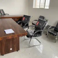 ست میز و صندلی اداری نو|دفتر کار|شاهین‌شهر, خانه کارگر|دیوار