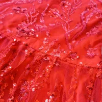 فروش لباس سقزی قرمز  زنیانه و پولک