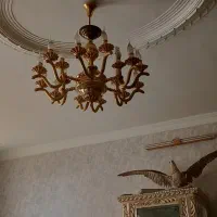 لوستر برنج|لوستر و چراغ آویز|اصفهان, ناصرخسرو|دیوار