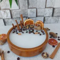 شمع جذاب پاییزی|صنایع دستی و سایر لوازم تزئینی|مبارکه, |دیوار