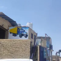 راننده وانت داخل باربری