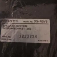 سیستم صوتی sony mhc-rv6 کامل. ۴ اسپیکر + ریموت|سیستم صوتی خانگی|تهران, درختی|دیوار