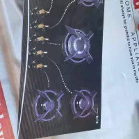 گاز رو میزی شیشه ای ایتالیا