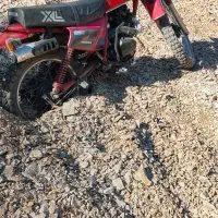 موتور تریل ایکسل|موتورسیکلت|گچی, |دیوار