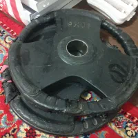 میز بدنسازی ۹ کاره با ۸۰ کیلو وزنه  و دمبل|تجهیزات ورزشی|کرمانشاه, |دیوار