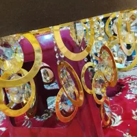 لوسترخورشیدی|لوستر و چراغ آویز|اهواز, زندوکیلی|دیوار