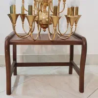 لوستر برنزی آب طلا، طراحی کلاسیک و خاص