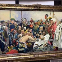 تابلو نقاشی تراس بولبا