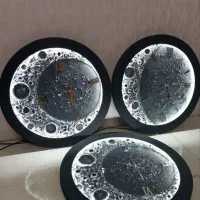 تابلو ماه ساعت|ساعت دیواری و تزئینی|مشهد, رضاشهر|دیوار