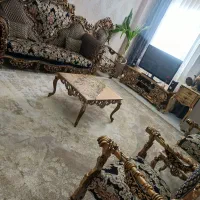 مبل سلطنتی|مبلمان خانگی و میز عسلی|اسلام‌شهر, شهرک قائمیه|دیوار