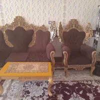 مبلمان ۷نفره|مبلمان خانگی و میز عسلی|تاکستان, |دیوار