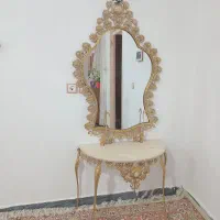 ساعت آینه کنسل زیرتلویزیون برنز