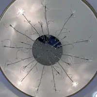 لوستر استیل و کریستال کنترلی