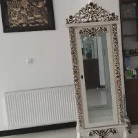 بوفه چوبی سفید