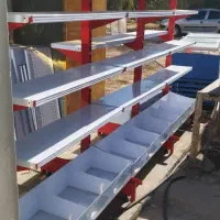 قفسه دو طرفه و جای حبوبات و آجیل درحدنو مشابه نو|فروشگاه و مغازه|مسجد سلیمان, |دیوار