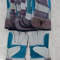 دستکش ایمنی کف چرم