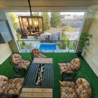 ویلا دوبلکس استخرسرپوشیده  بیلیارد نوساز روفگاردن