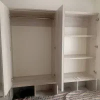 تخت خواب دونفره و میز آرایش|تخت و سرویس خواب|بندر انزلی, مسکن مهر|دیوار