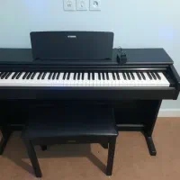 پیانو درحد نو یاماها ۱۰۵به رنگ مشکی|پیانو، کیبورد، آکاردئون|اهواز, فرهنگ شهر|دیوار
