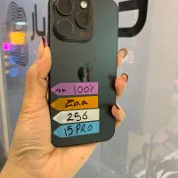 آیفون ۱۵ پرو مشکی باتری ۱۰۰
