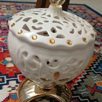 شکلات خوری پایه طلایی|ظروف سرو و پذیرایی|قائمشهر, |دیوار