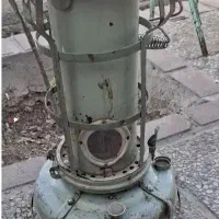 چراغ نفتی علاالدین سالم و آماده رنگ ابی