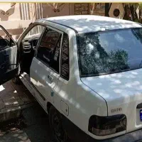 پراید مدل ۸۲ دور رنگ سقف بی رنگ