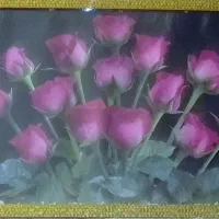 عکس گل دیواری